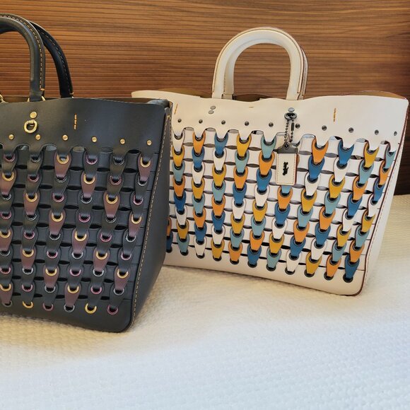 Coach 1941 *Color-Block Chain Link Rogue Tote - Picture 1 of 16